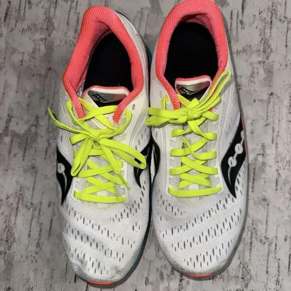 Women’s Saucony S10597-10 Endorphin Speed Running Shoes White Mutant Size 9.5 - Picture 3 of 8